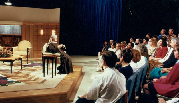 Mother Angelica at EWTN Studio