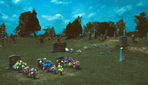 Decoration Day at Blue Creek Cemetery