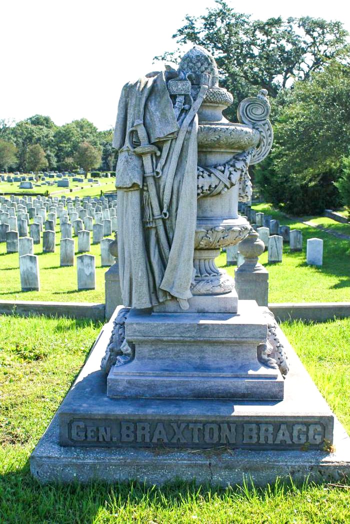 Gen. Braxton Bragg Grave Marker