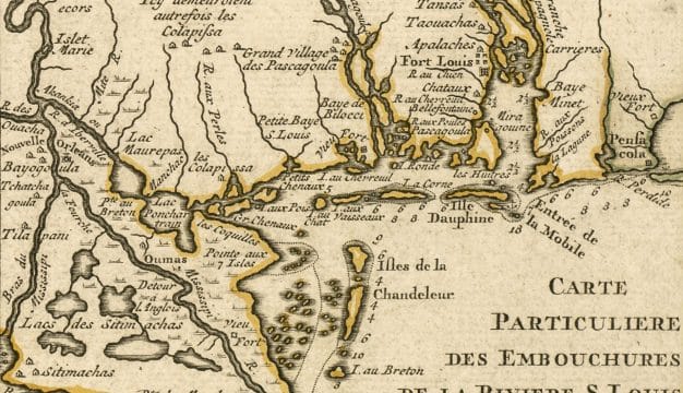 Dauphin Island Map