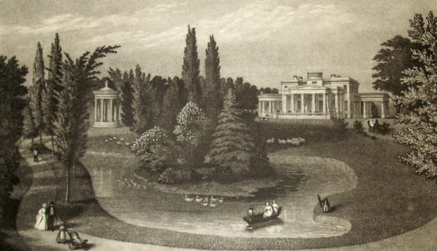 Sartain Engraving of Gaineswood