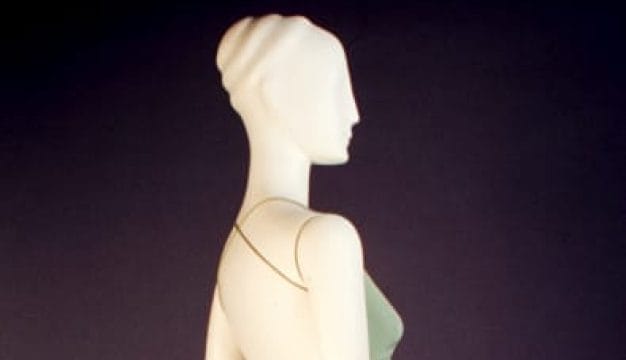 Green Crepe Gown, 1979