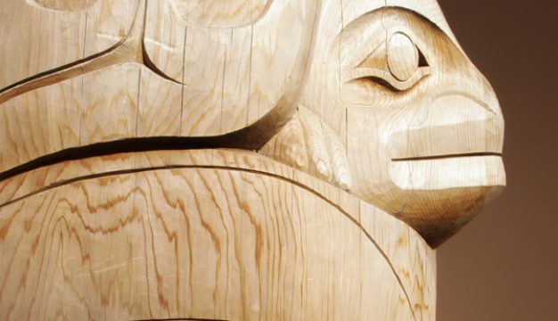 Haida Totem Pole Section