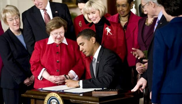Signing of the Lilly Ledbetter Fair Pay Act