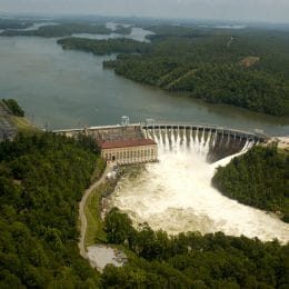 Lake Martin and Thomas Wesley Martin Dam