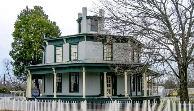 Octagon House in Clayton