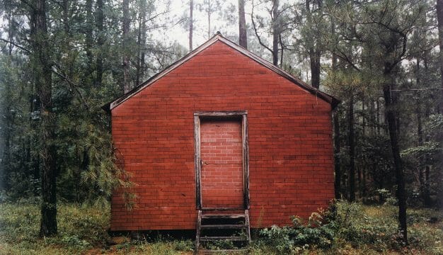 Red Building in Forest, Hale County, Alabama